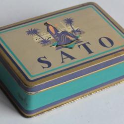 Boîte à Cigarettes tôle SATO Charles LOUPOT