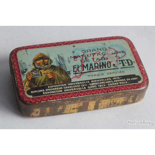 Bote  Cigarettes tle El Marino Belgique