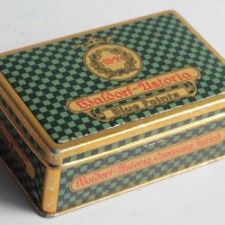 Boîte à Cigarettes tôle Waldorf-Astoria Blue Points Suisse