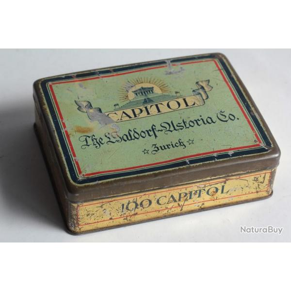 Bote  Cigarettes tle Waldorf-Astoria Capitol Suisse