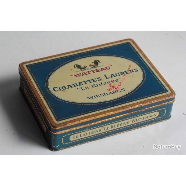 Bote  Cigarettes tle Ed. Laurens Watteau Le Khdive