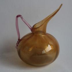 Charles SCHNEIDER Pichet verre soufflé