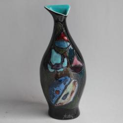 Marcello FANTONI Vase céramique émaillée Italie