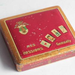 Boîte à Cigarettes tôle Mes Passions Garbaty Allemagne
