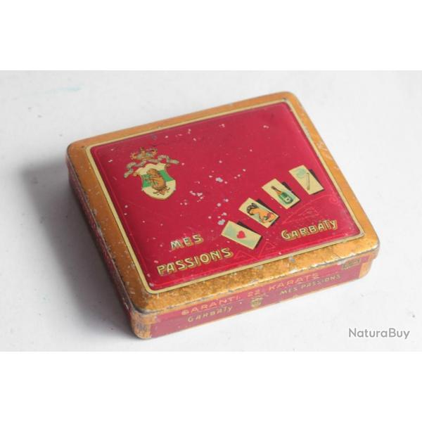 Bote  Cigarettes tle Mes Passions Garbaty Allemagne
