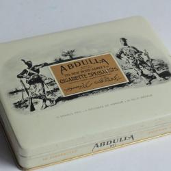 Boîte à Cigarettes tôle Abdulla n°1 Angleterre