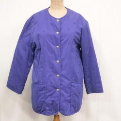 HERMES Blouson Veste bleu vintage Femme T38