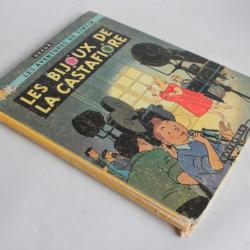 BD Tintin Les bijoux de la Castafiore  EO Belge 1963 B34