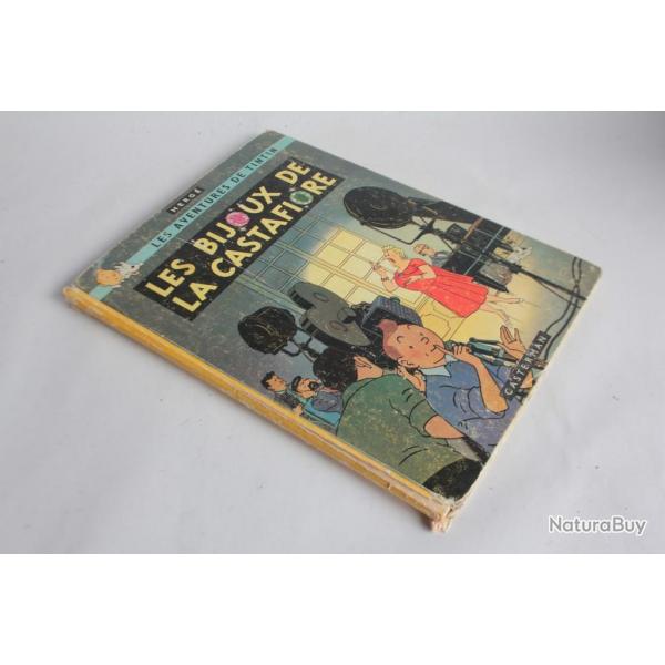 BD Tintin Les bijoux de la Castafiore  EO Belge 1963 B34