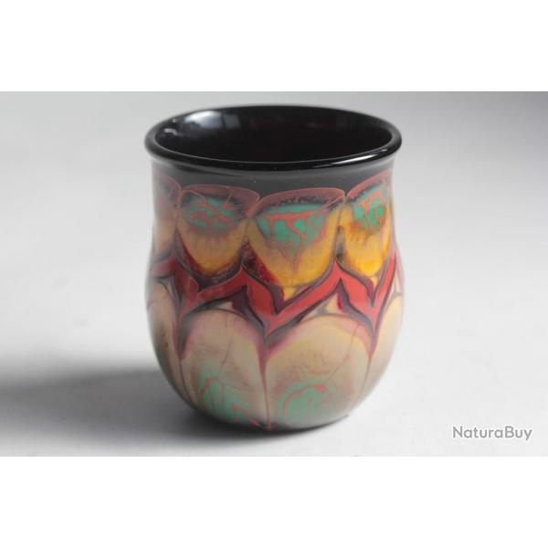 Andrea BOSCOLO Petit vase verre souffl Murano