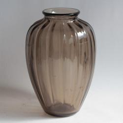 Vase verre MULLER Frères Lunéville France Art déco