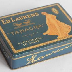 Boîte à Cigarettes tôle Ed. Laurens Tanagra