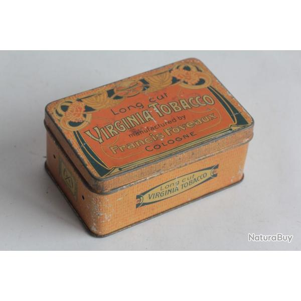 Bote  Cigarettes tle Virginia Tobacco Francis Foveaux Cologne