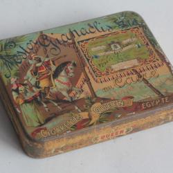 Boîte à Cigarettes tôle Queen Nestor Gianaclis