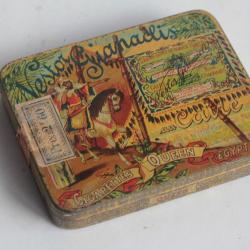 Boîte à Cigarettes tôle Queen Nestor Gianaclis