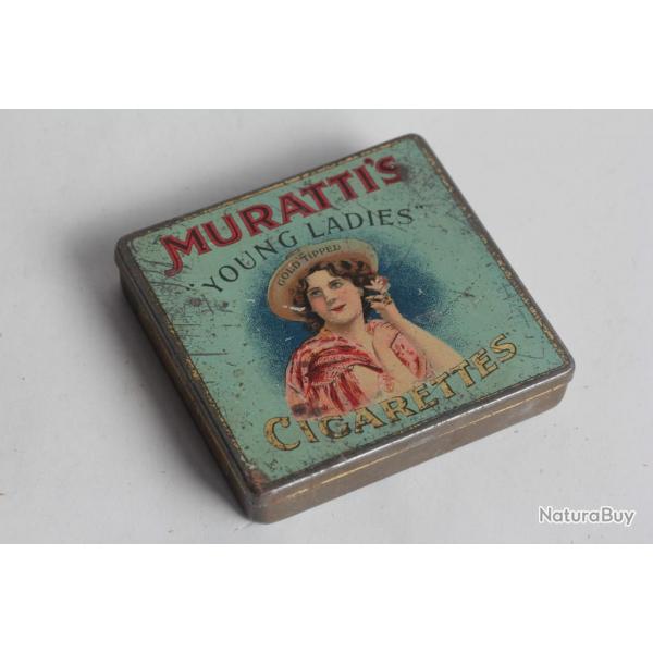 Bote  Cigarettes tle Muratti's Young Ladies