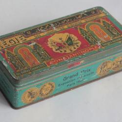 Boîte à Cigarettes tôle Régie tabacs Empire Ottoman Constantinople