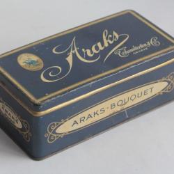 Boîte à Cigarettes tôle ARAKS Bouquet Tchamkerten et Co.