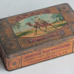 Boîte à Cigarettes tôle ARAKS Tchamkerten et Co.