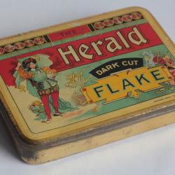 Boîte à Cigarettes tôle The Herald Dark cut flake