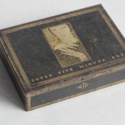 Boîte tôle Cutex Five Minute Set Art déco