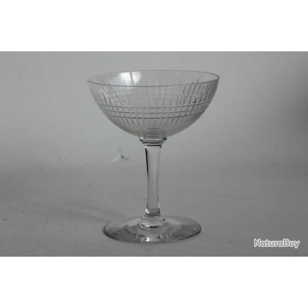 BACCARAT Coupe  champagne cristal Nancy