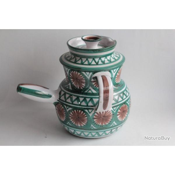 Grand pot couvert cramique Robert PICAULT Vallauris
