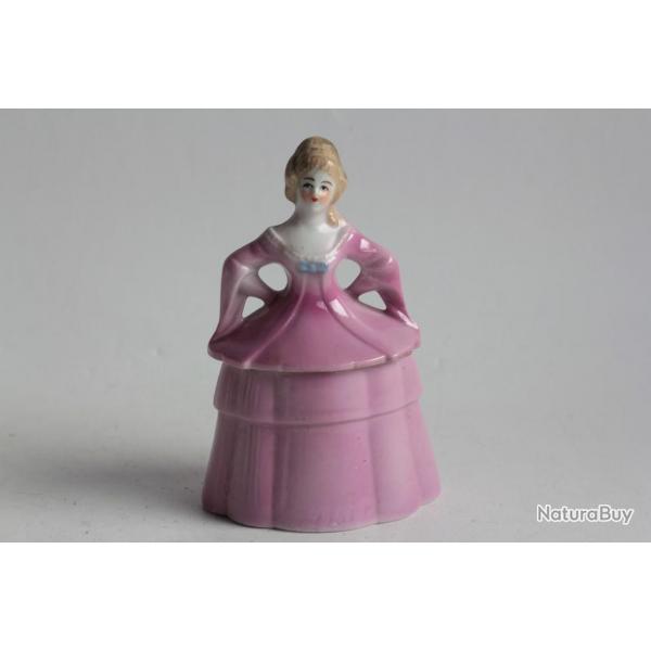 Boite  poudre porcelaine Femme Allemagne