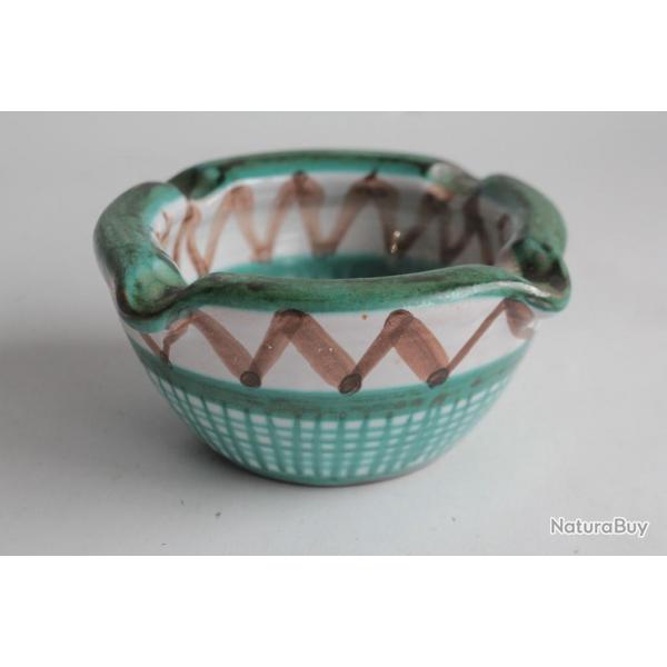 Cendrier cramique Robert PICAULT Vallauris