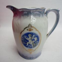 Pot à lait Porcelaine décor d'ange