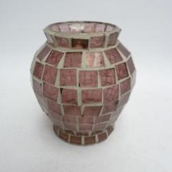 Vase Verre Mosaïque