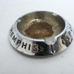 Cendrier Fonte Publicité Memphis Sport Cigarettes Tabac Fumeur  SULZER