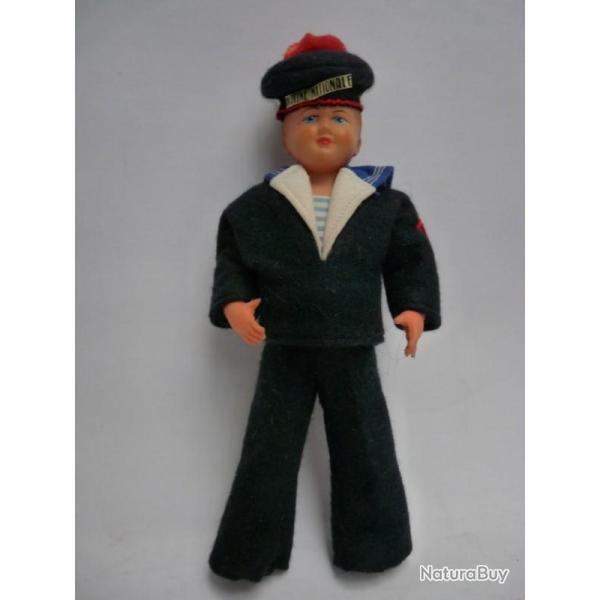 Poupe cellulod PETITCOLLIN Marin Jouets