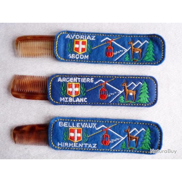 Ensemble tui  peigne brod Haute-Savoie Avoriaz station ski