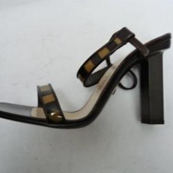 LOUIS VUITTON Sandales à talons femme T 36,5