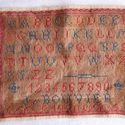 Abécédaire 1930 Couture Broderie