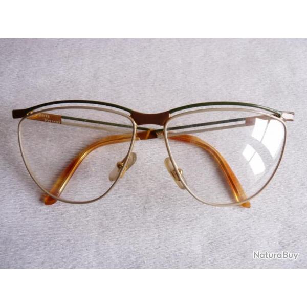 Monture de lunettes vintage ALBERTA FERRETTI mode accessoires optique