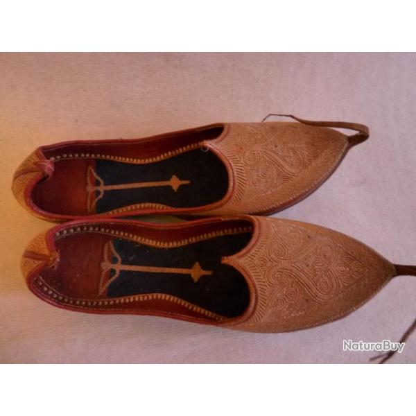 Chaussures orientales balgha babouches mode accessoires