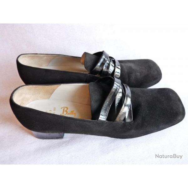 Mocassins femme BALLY vintage 1970 T38
