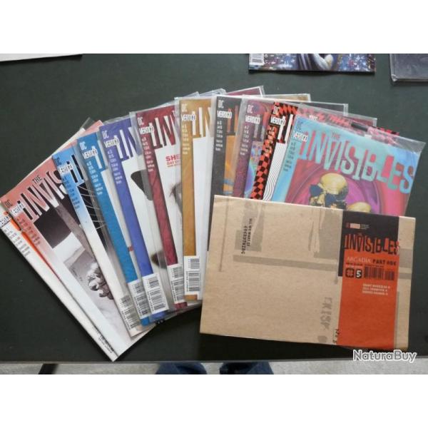 Ensemble BD DC VERTIGO Comics The Invisibles