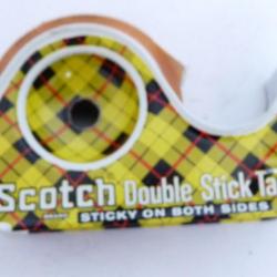 Ancien Rouleau de SCOTCH métal publicité