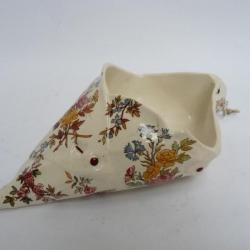 SARREGUEMINES Bouquetière faïence