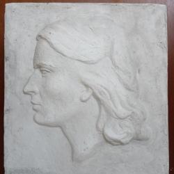 Plâtre Visage de femme