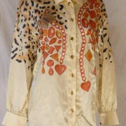 ESCADA chemisier soie vintage vêtements femme mode T 36