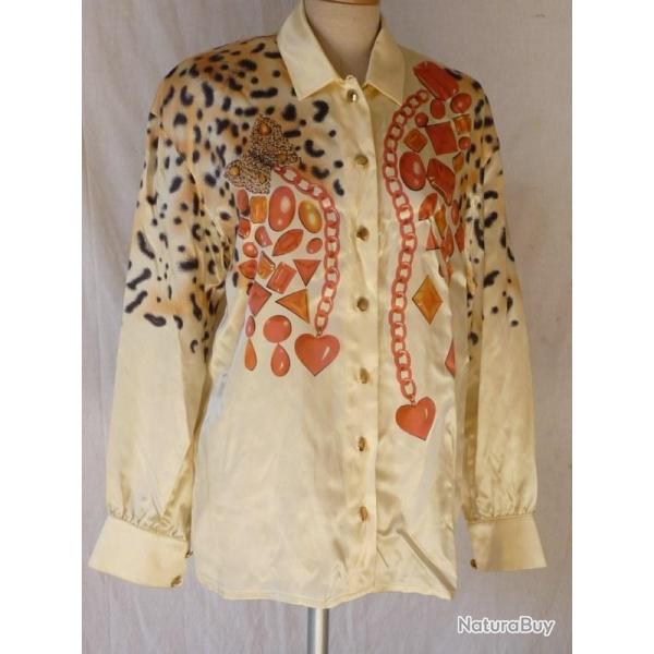 ESCADA chemisier soie vintage vtements femme mode T 36