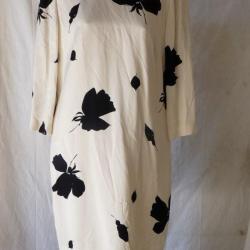 Robe AKRIS soie vêtement mode T 40