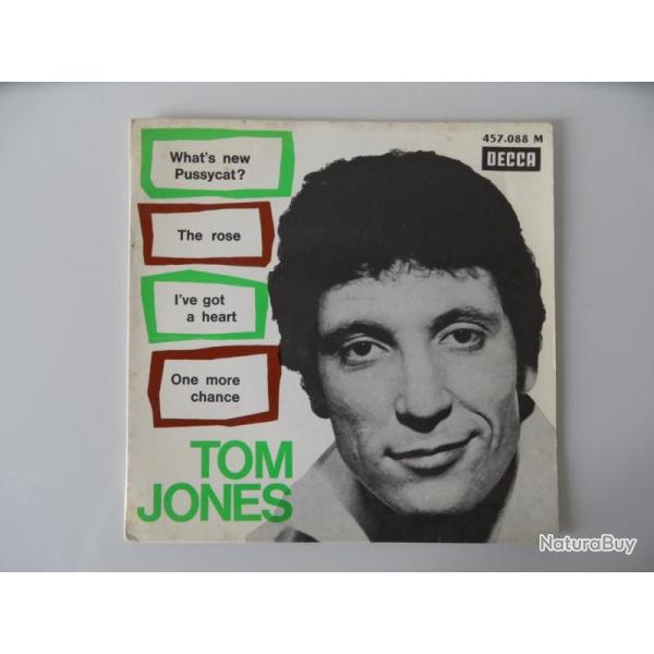Disque Vinyl 45 tours Tom JONES 457.088 M