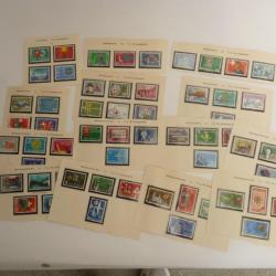 Timbres Suisse Propagande 1954 - 1967 oblitérés