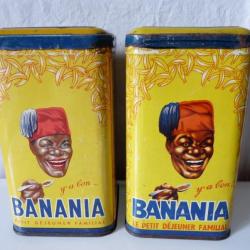 Boites (2) BANANIA chocolat publicité