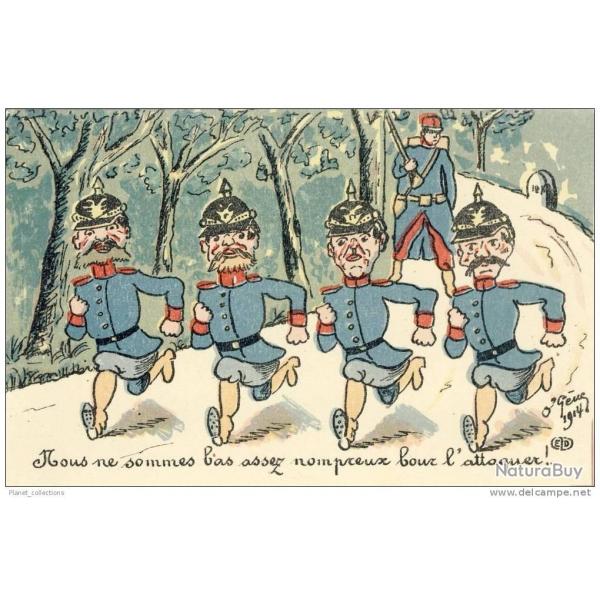 Illustrateur O'Gne - Satire - Guerre 1914-18